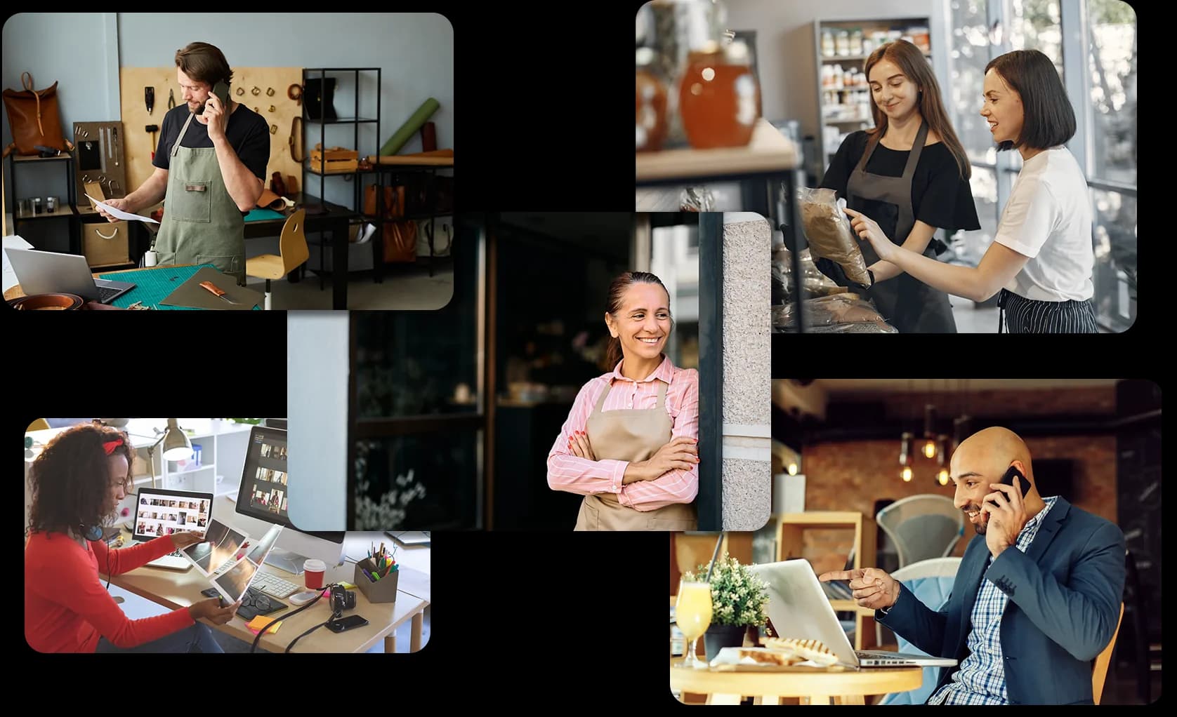 Local business owners running their businesses in Rochester, NY